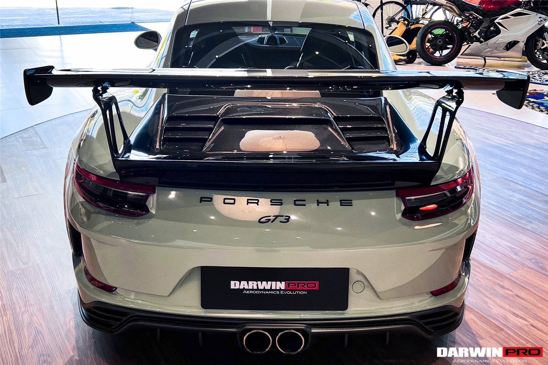 2017 - 2019 Porsche 911 991.2 GT3 Only GT3RS Style Trunk Spoiler Wing